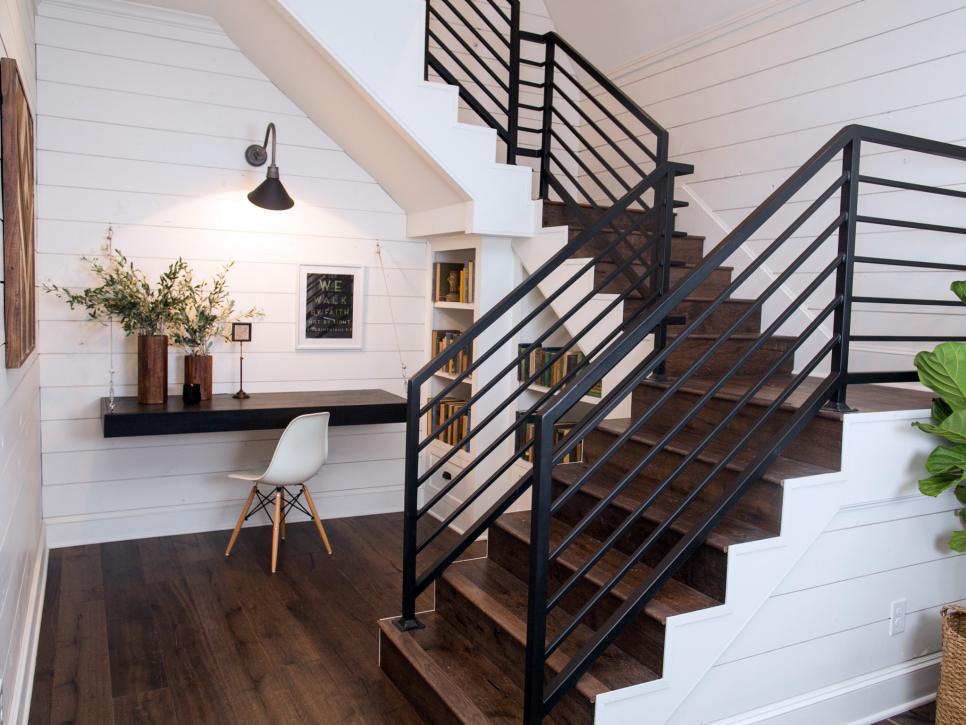2019北欧风格家居复式楼梯间设计图片