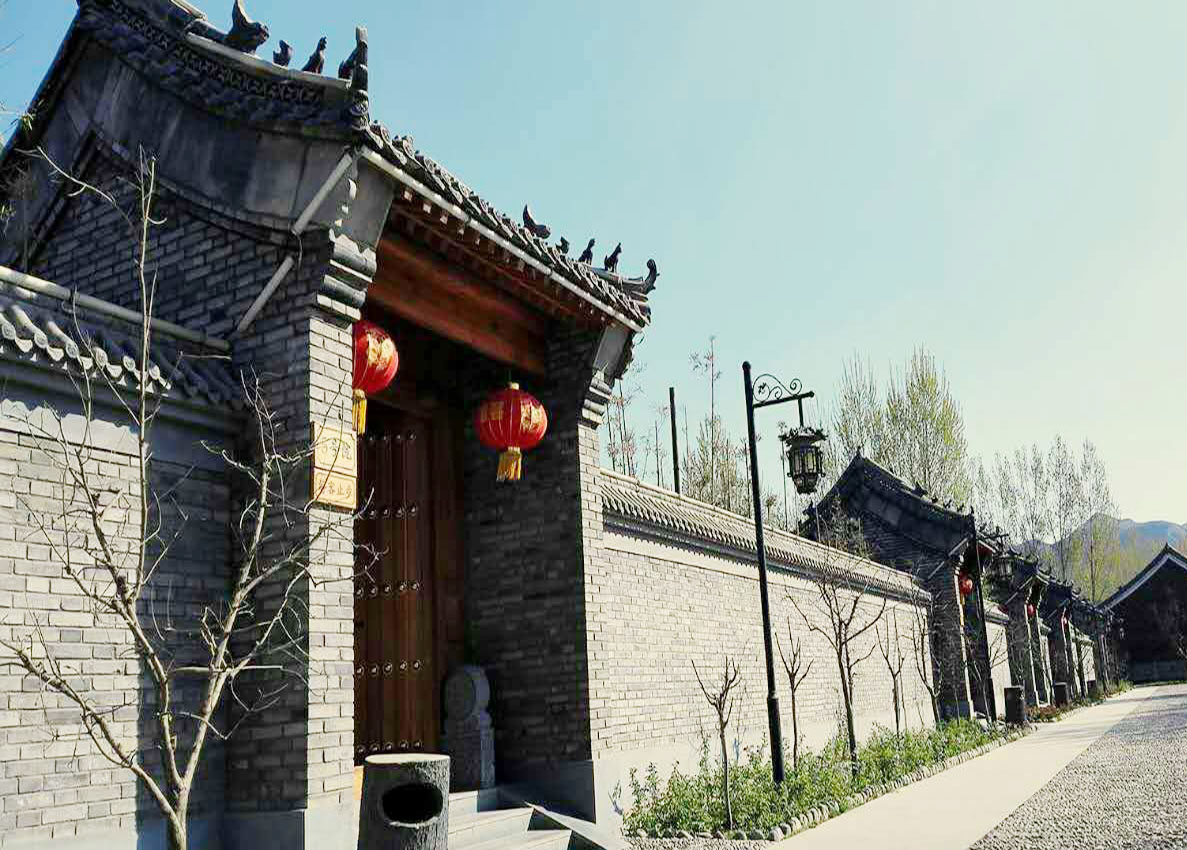 北京四合院别墅外墙设计图片