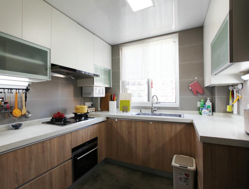 两居装修样板房厨房简单设计效果图一览